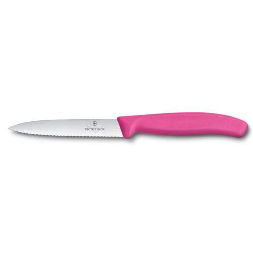Victorinox Doğrama&Soyma Bıçağı [Testereli - 10cm] - Pembe