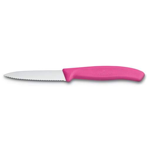 Victorinox Doğrama&Soyma Bıçağı [Testereli - 8 cm] - Pembe