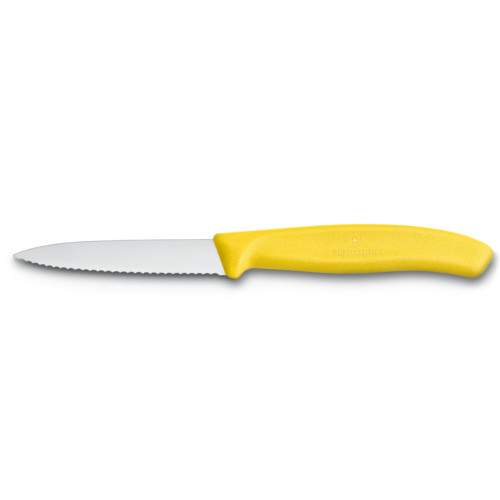 Victorinox Doğrama&Soyma Bıçağı [Testereli - 8 cm] - Sarı