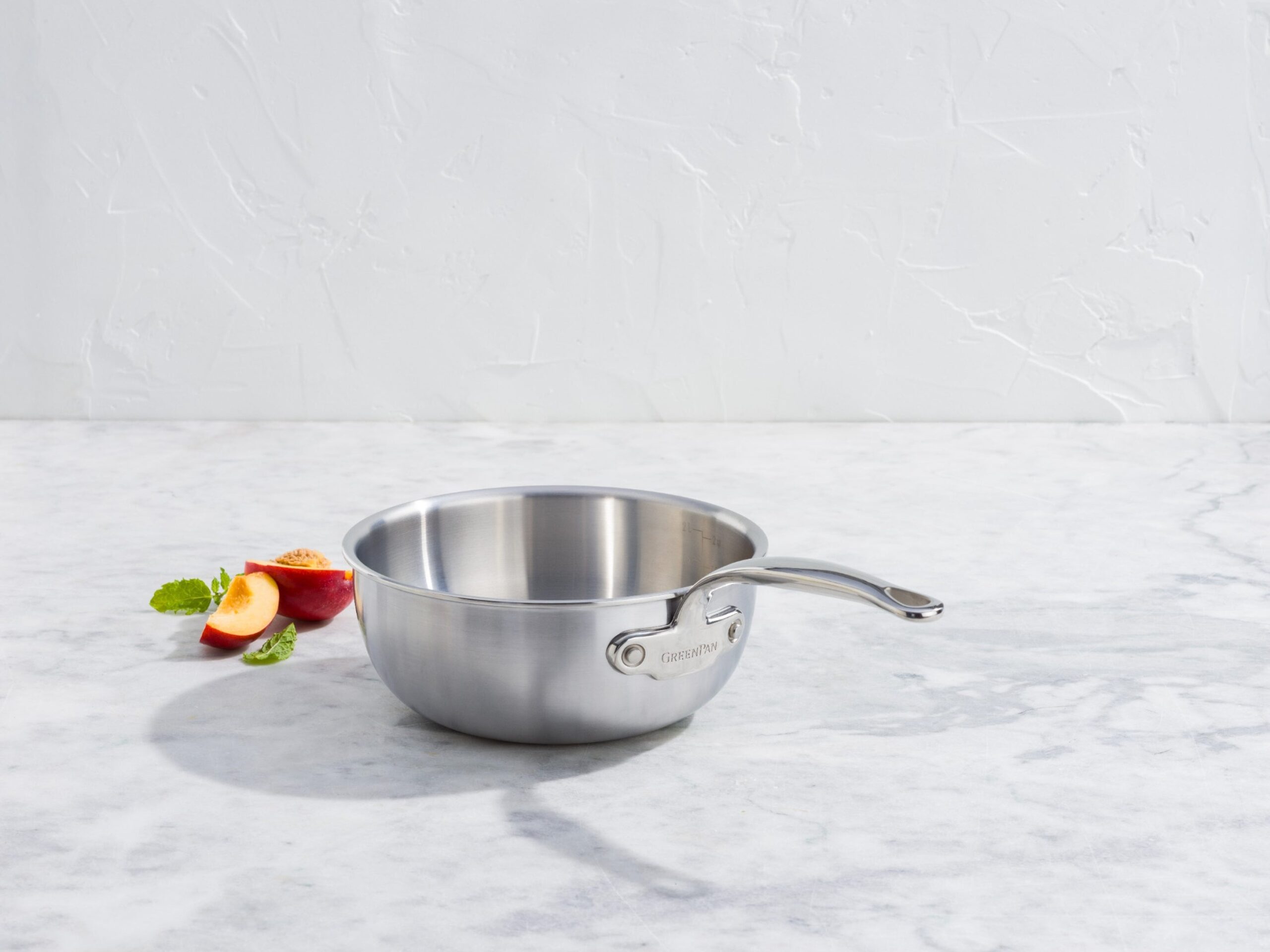 GreenPan Premiere Pro 5-Ply Paslanmaz Çelik Chef Wok Tava 20 cm / 2.36 L – ürün görünümü 3