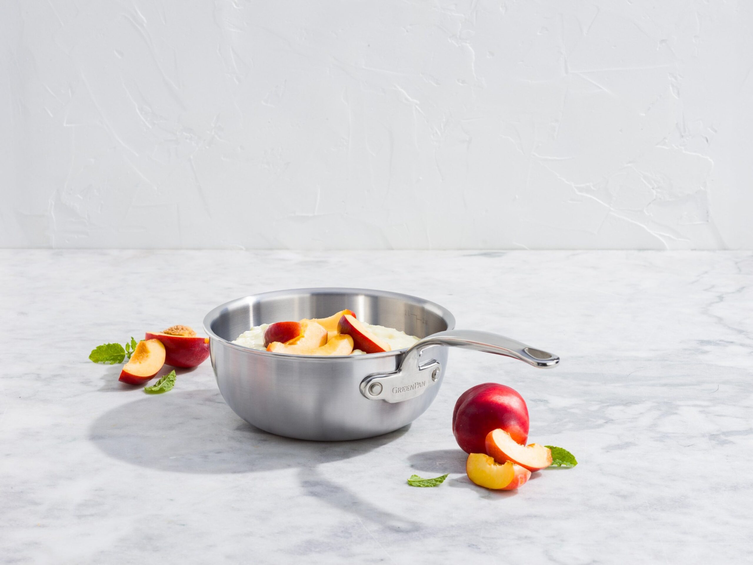 GreenPan Premiere Pro 5-Ply Paslanmaz Çelik Chef Wok Tava 20 cm / 2.36 L – ürün görünümü 4